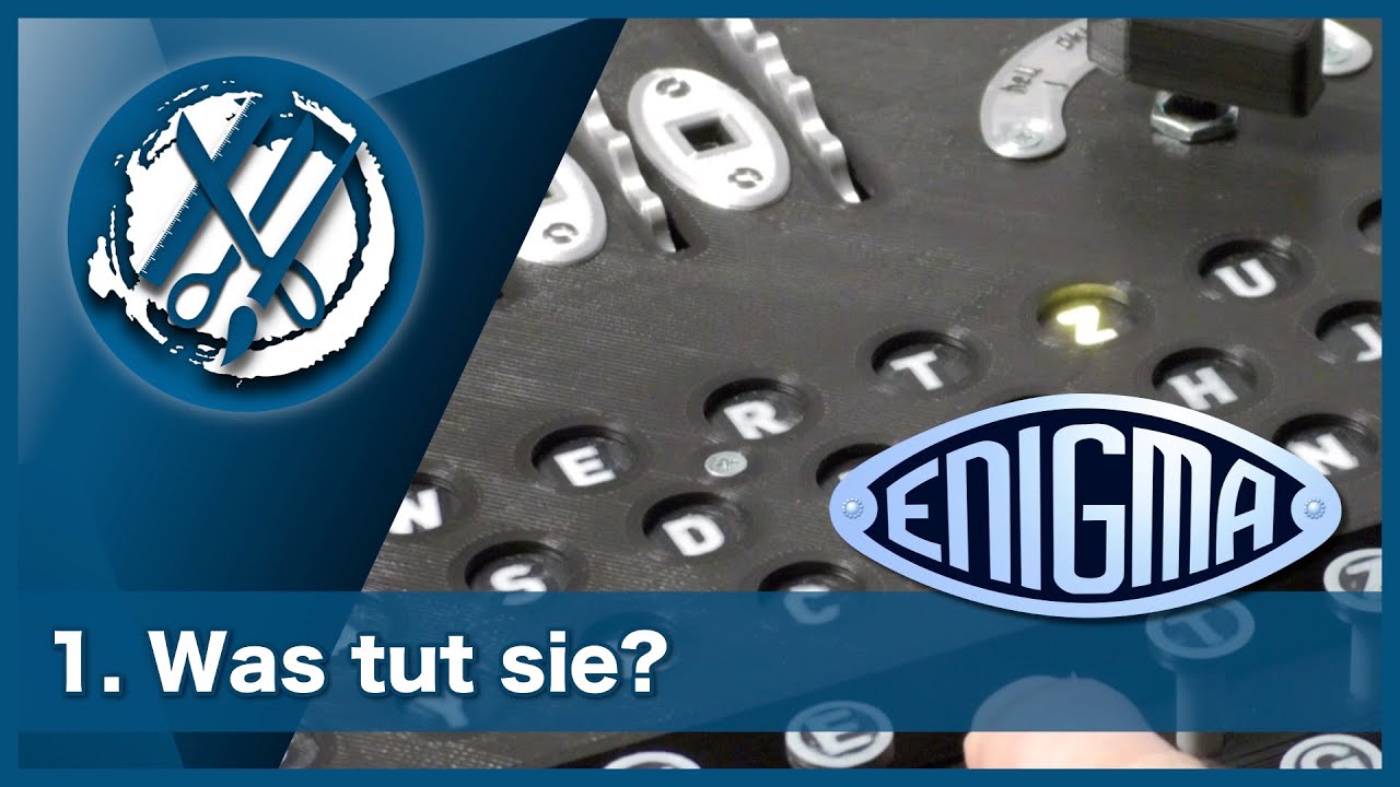 ENIGMA 01 &ndash; Was tut sie? (Kryptologie)