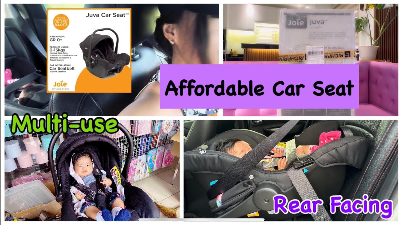 UNBOXING AND INSTALLATION OF JOIE CAR SEAT FOR NEWBORN AND INFANT | WIFEMOM LIFE DIARY
