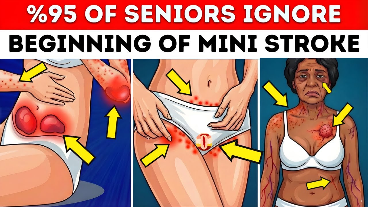 🔴OVER 60: 10 Silent Mini Stroke Symptoms (Most People Miss #4)