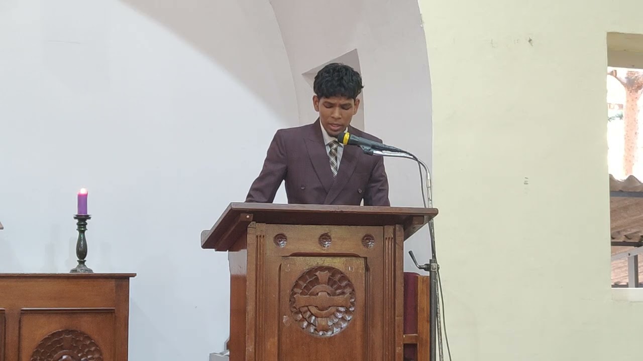 Logos Tou Theou 🔥 | 1 Peter 3:8–12 Reflection | V. Sunith Jedidiah | Powerful Word in 4K