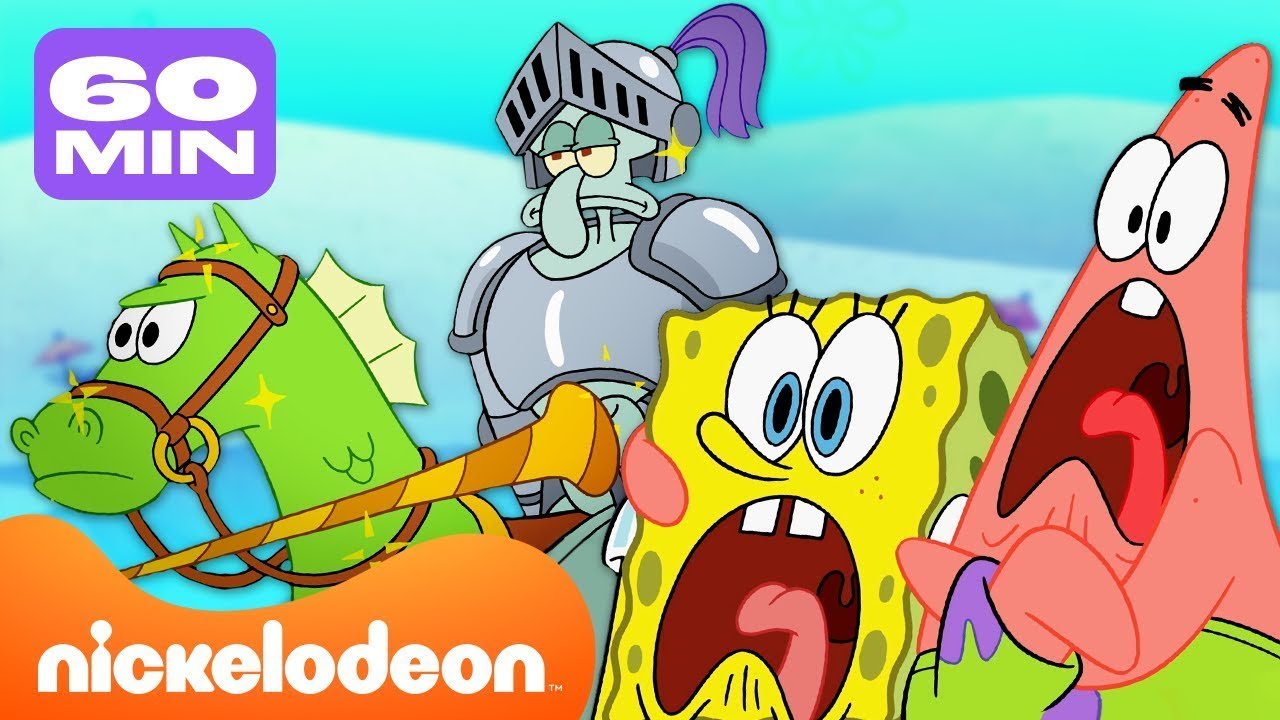 Губка Боб | 60+ МИНУТ самых смешных моментов из НОВЫХ серий 