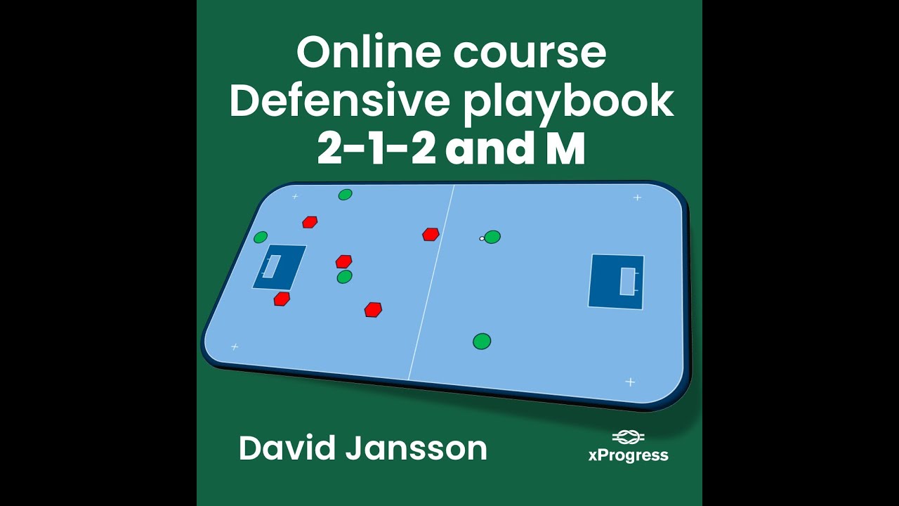 Online course | Playbook floorball | 2-1-2 and M // Online-kurs | Playbook innebandy | 2-1-2 och M