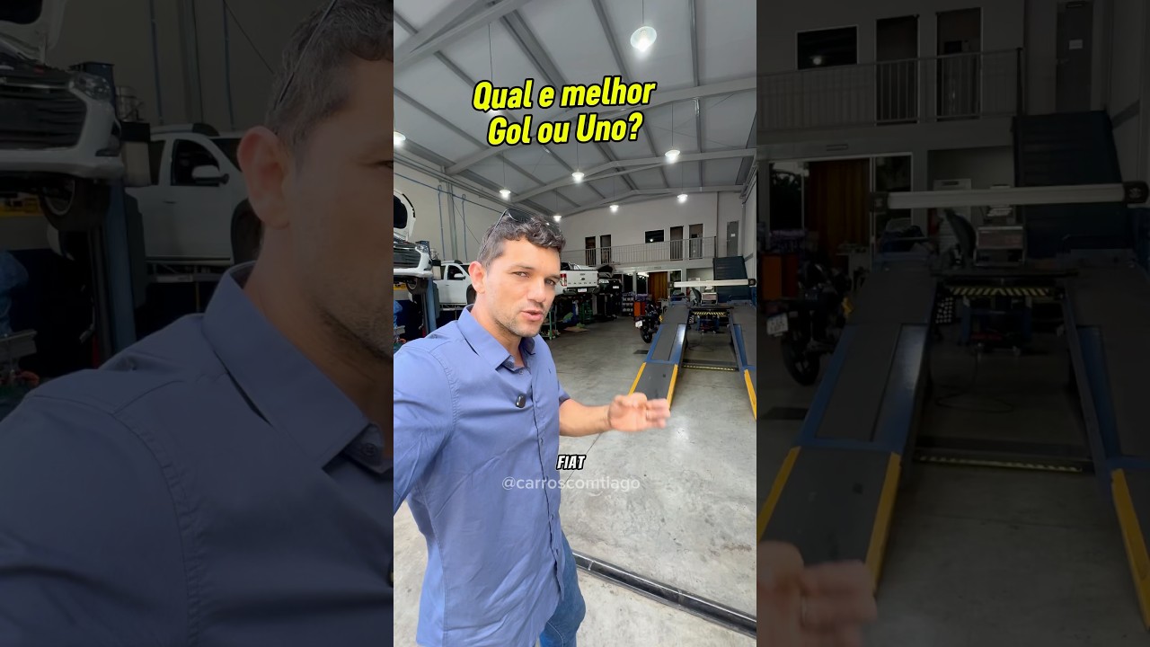 Qual &eacute; melhor? Gol 1.0 ou Uno 1.0?