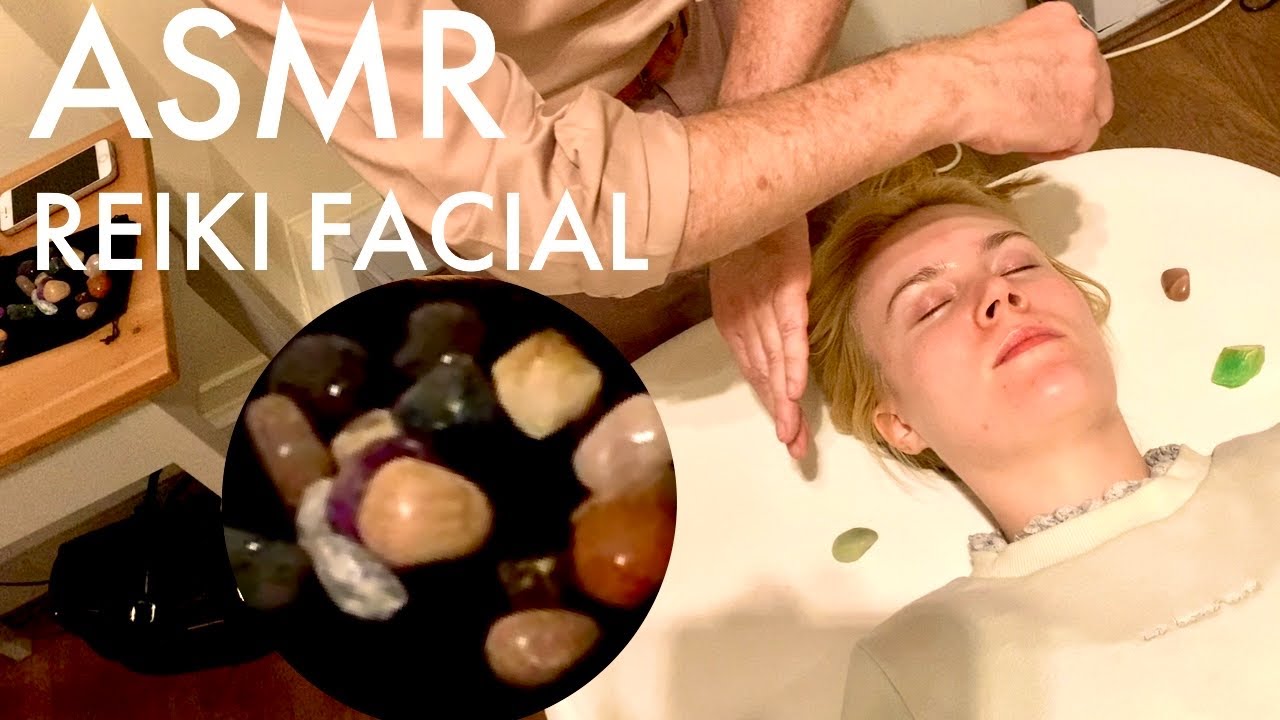 I got “Psychic Botox” (Reiki Facial, Crystals, Pranic Healing) ASMR, unintentional, energy cleansing