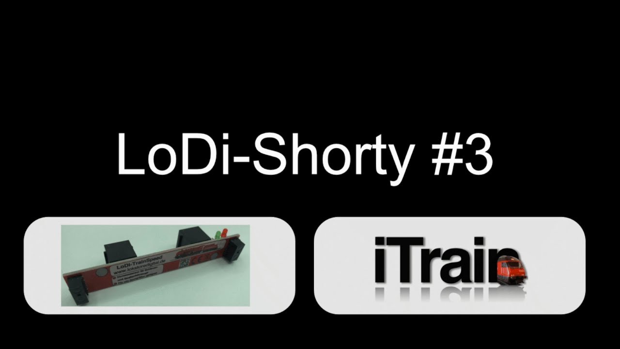 LoDi-Shorty#3  Einmessen von Car-System mit dem LoDi-TrainSpeed