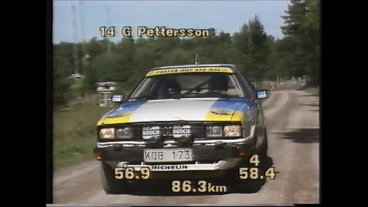 1984 Mira Rallyt Rosersberg