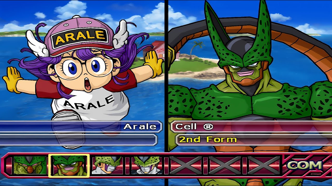DIA 1 - Arale VS Cell Semi-Perfeito - Dragon Ball Z Budokai Tenkaichi 3