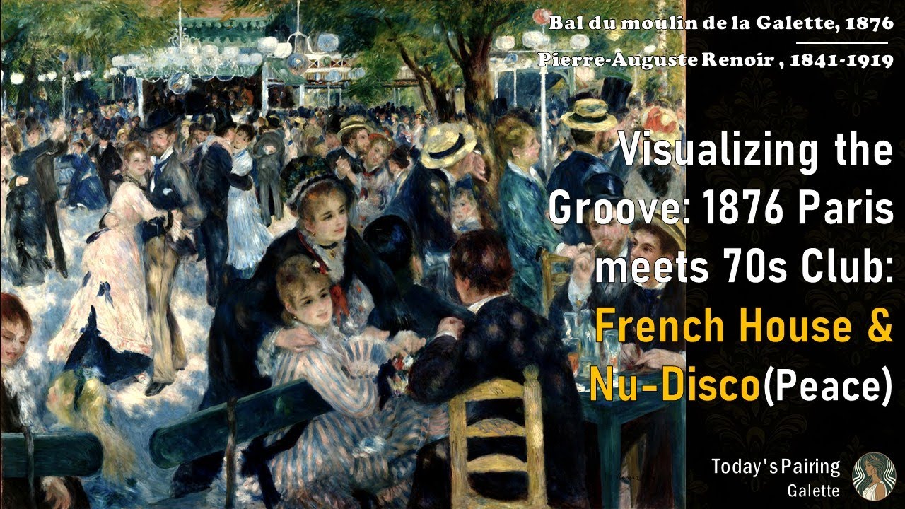 A Modern Reinterpretation of 'Bal du moulin de la Galette': From Waltz to Nu-Disco  #renoir #물랭드라갈레트