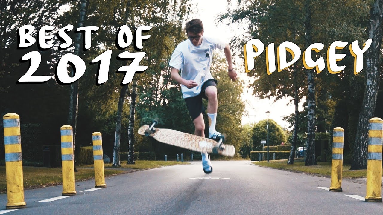 PIDGEY / Best Of 2017 // Longboard Dance x FUN x Freestyle