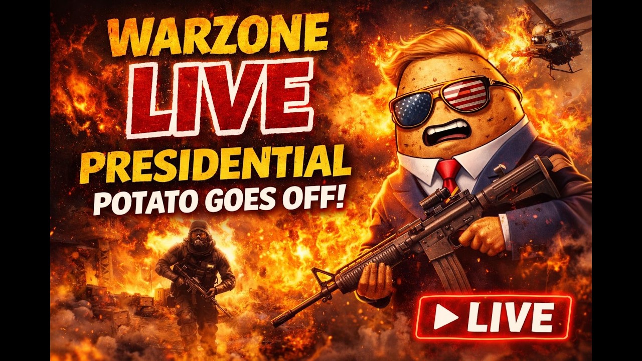 🔴WARZONE LIVE🔥 Presidential Potato Goes OFF (Road to 500 Subs!) #callofduty #warzone  #fps #live