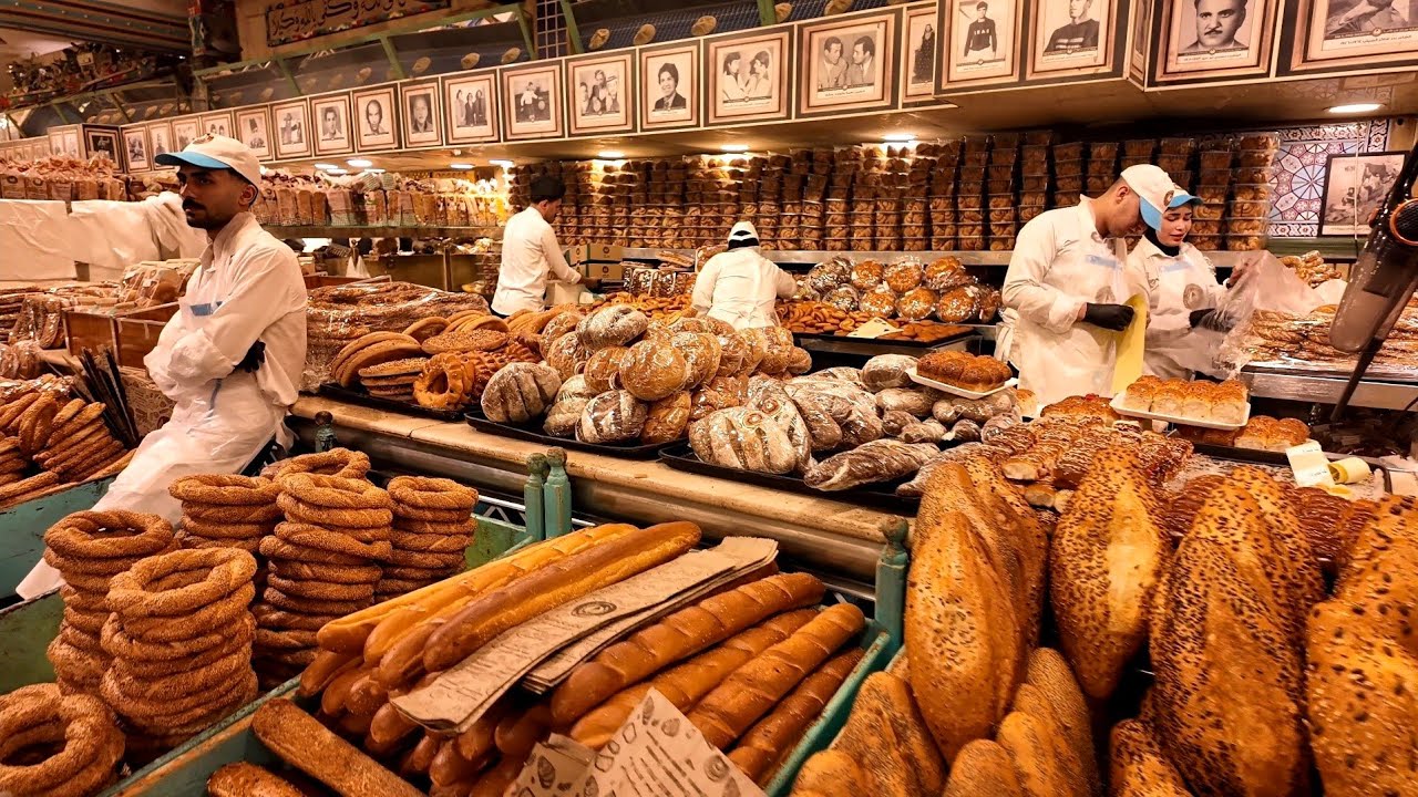 Bab al-Agha, a tour inside Baghdad's huge bakery | Iraq 2025