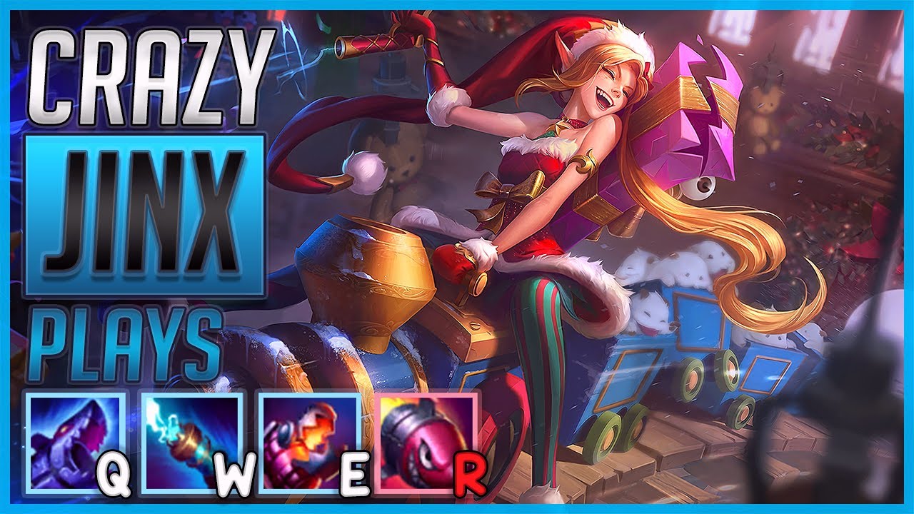 CRAZY JINX MONTAGE | Jinx 100% calculated | High iq jinx | Season 11 |