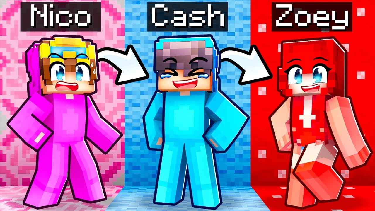 ЗАМЕНА ЦВЕТА в Minecraft!