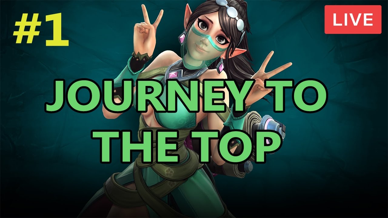 Paladins Live Competitive Gameplay Journey To TOP 100  [Live Stream #1]