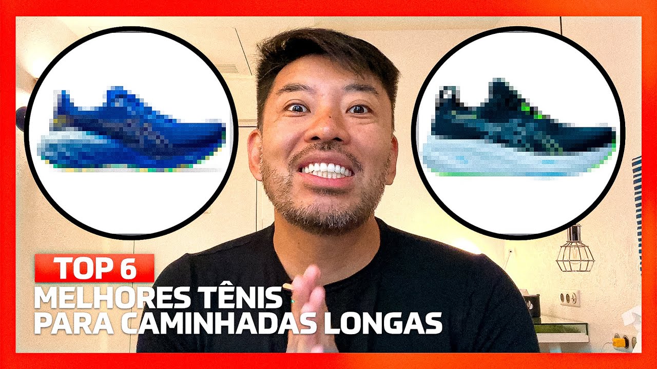 TOP 6 Melhores TÊNIS para CAMINHADAS