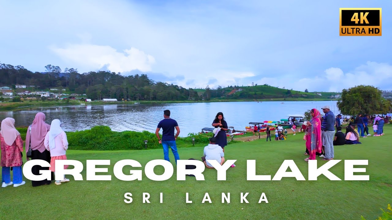 Walking Around Gregory Lake - Nuwara Eliya, Sri Lanka | 4K Ultra HD Virtual Tour