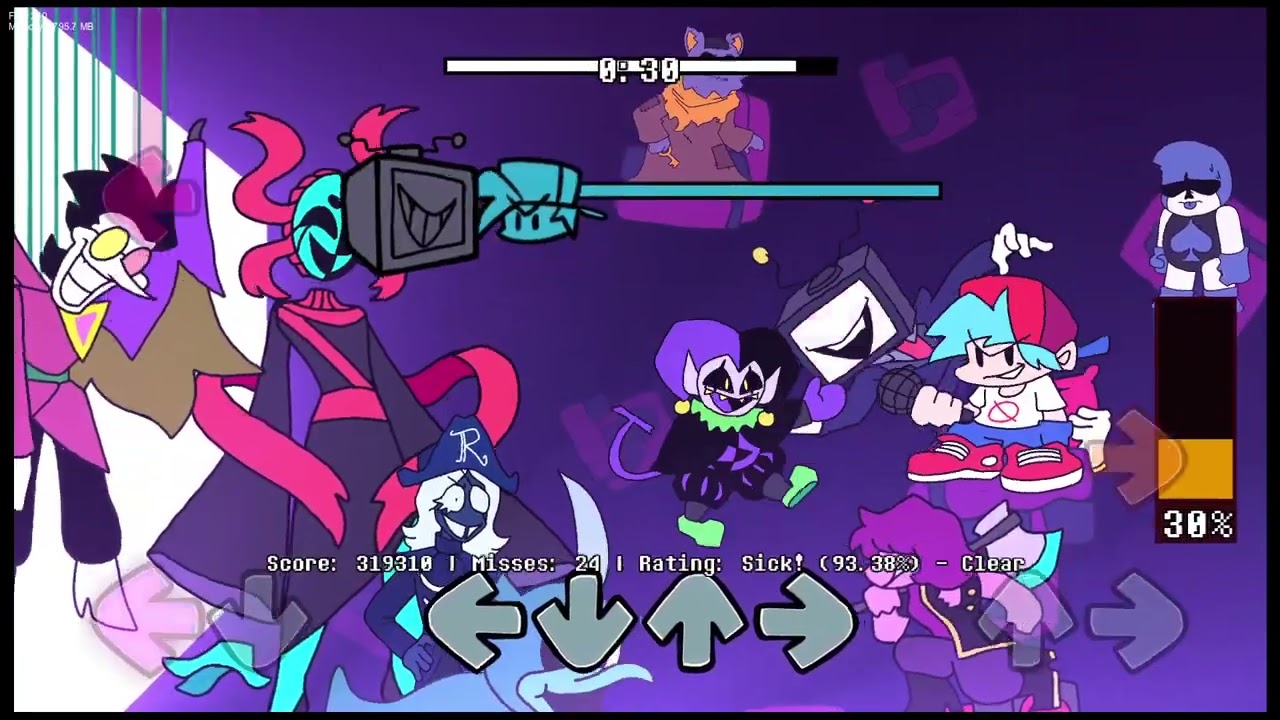 All Stars (But Hard) - Seek's Cool Deltarune Mod Custom Chart