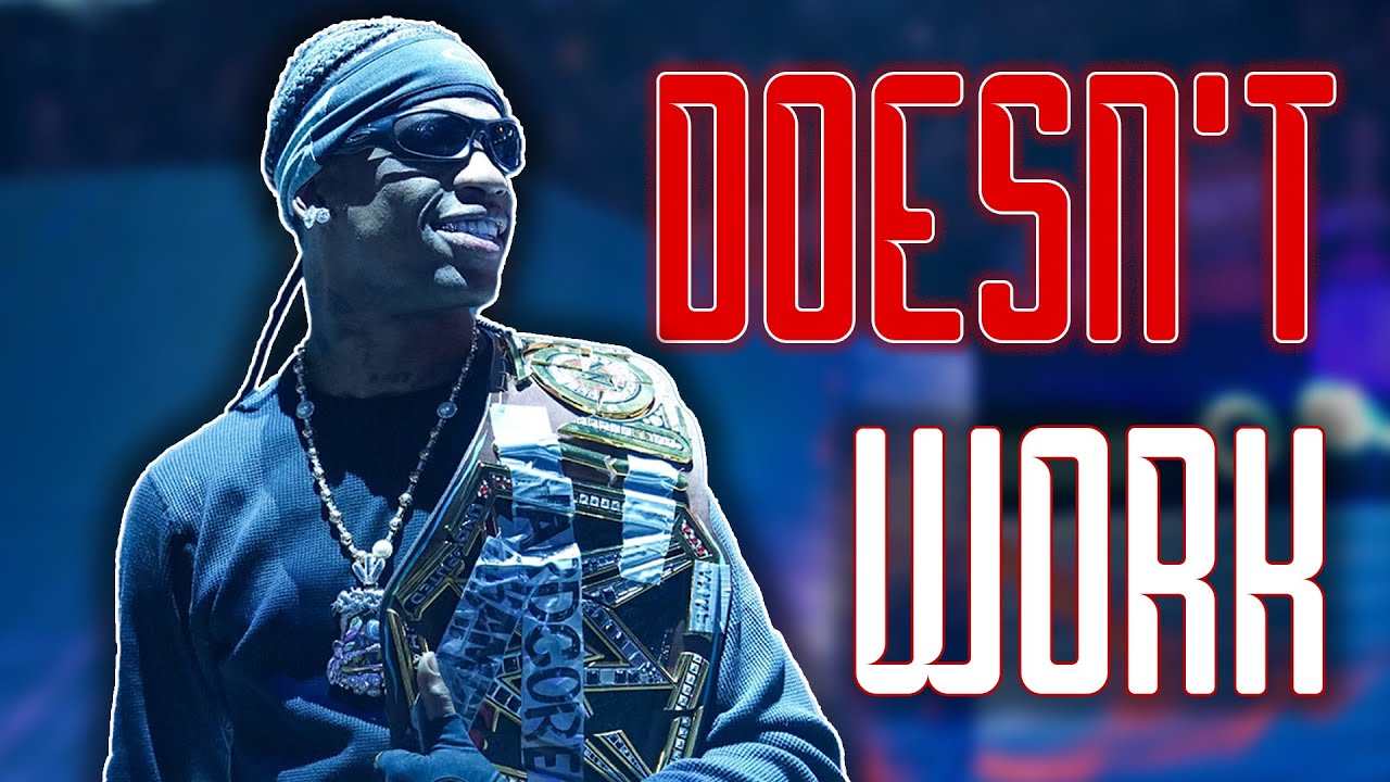 The PROBLEM with Travis Scott in WWE... can they FIX this?