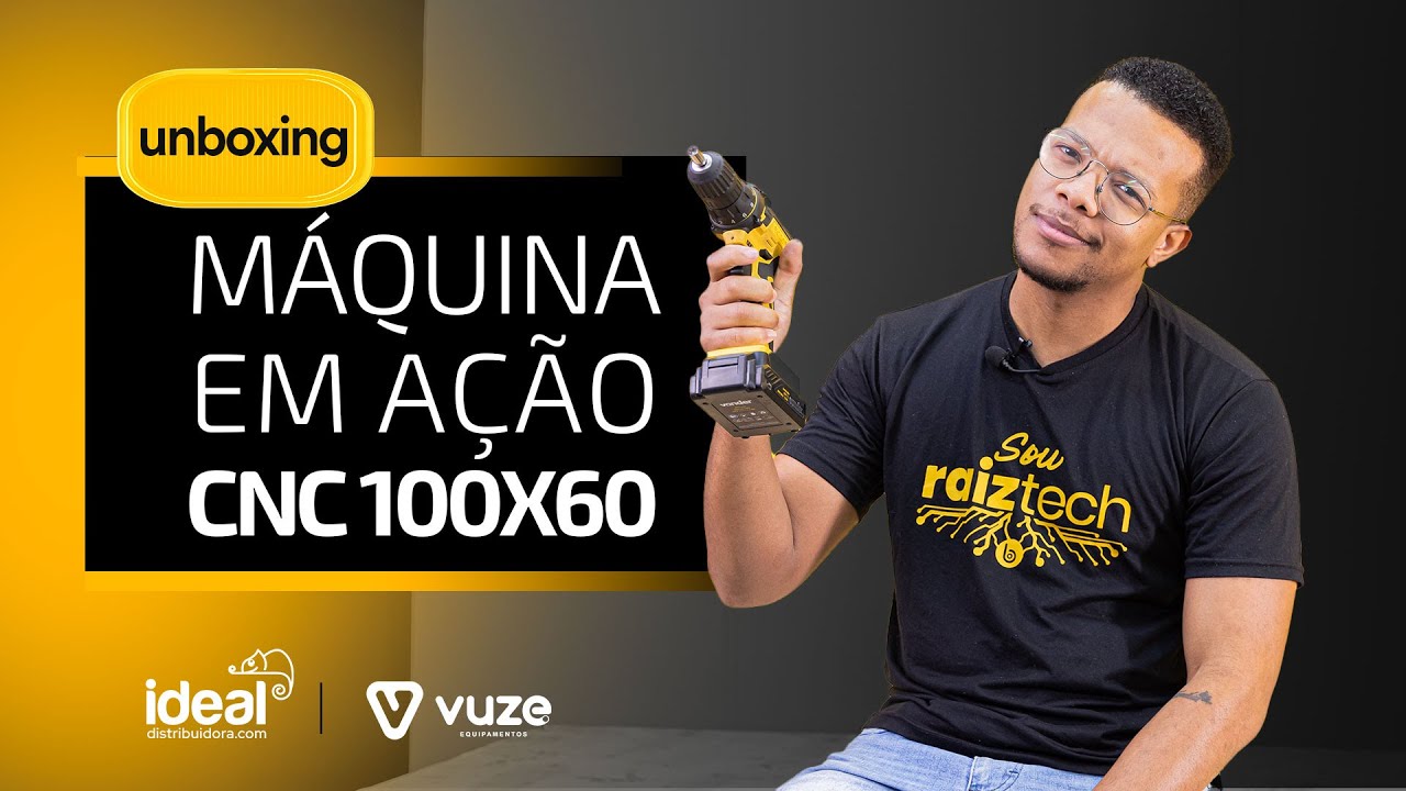 UNBOXING CNC 100X60 | MUITO MAIS ESPAÇO PARA TRABALHAR!