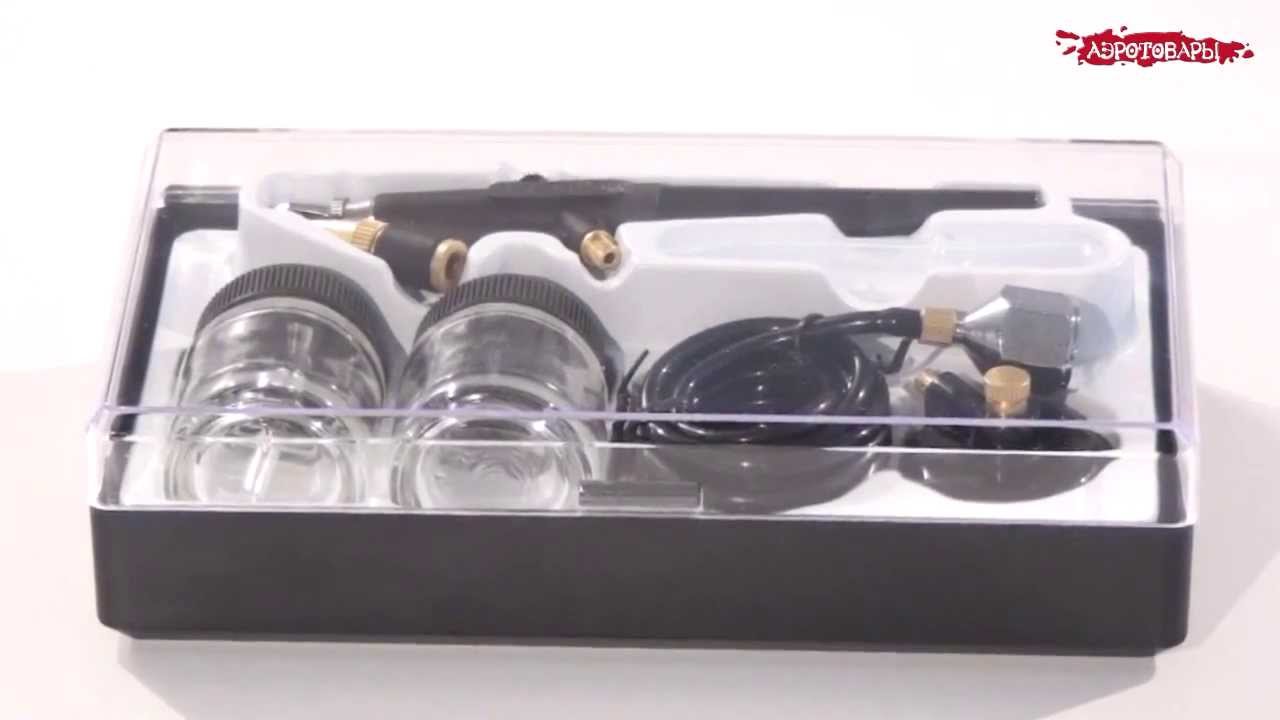 Аэрограф Jas 1120 - Разбор и сбор