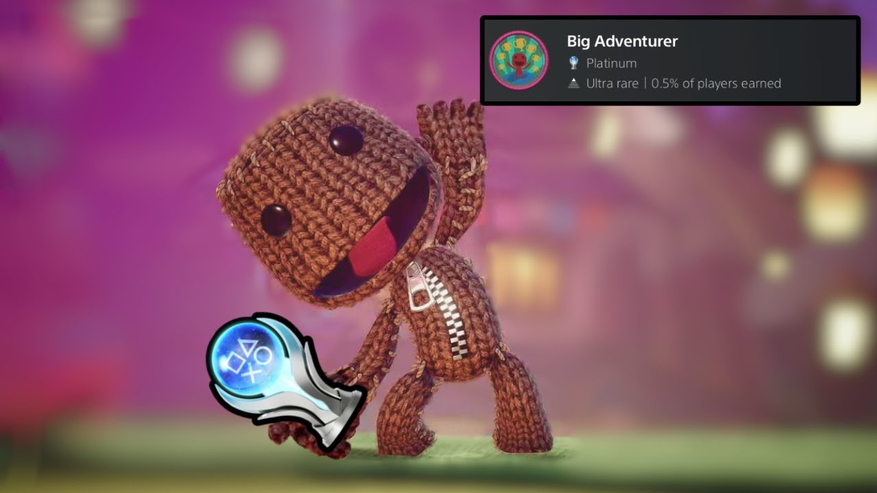 The Sackboy Platinum ABSOLUTELY BROKE ME!