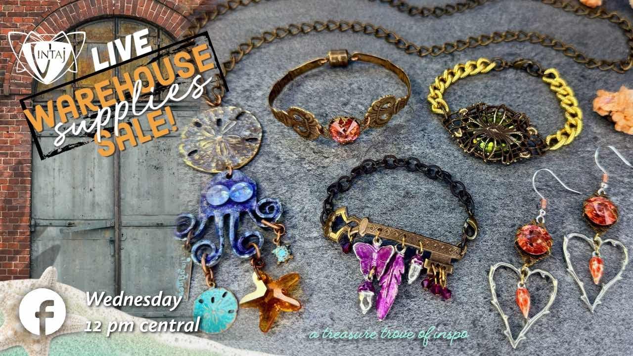 Seafarer Trinkets Warehouse BULK Jewelry Supplies Sale & DEMO