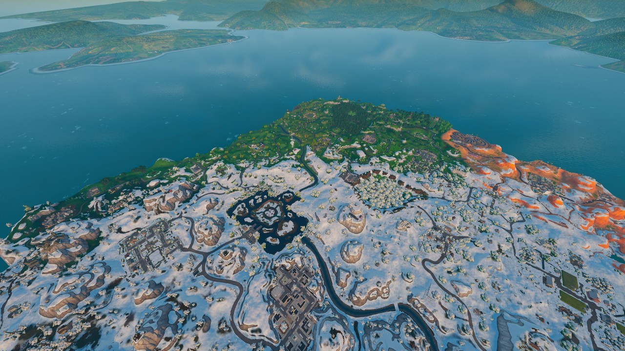 DER SCHNEE SCHMILZT WEITER BIS IN DIE WÜSTE IN FORTNITE OG S7!!
