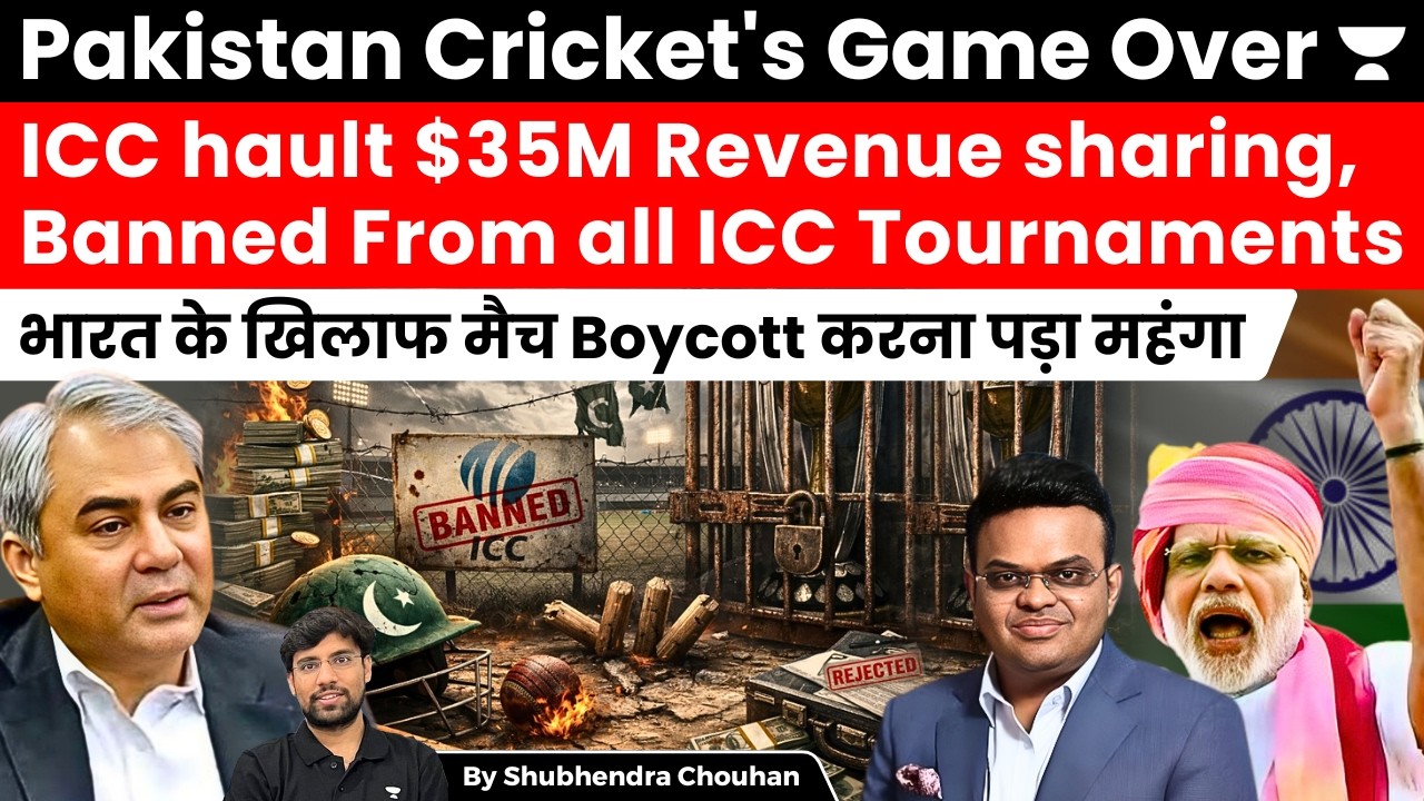 Pakistan Cricket Finished? ICC Stops $35M Revenue, Ban Looms After India Match Boycott Shock