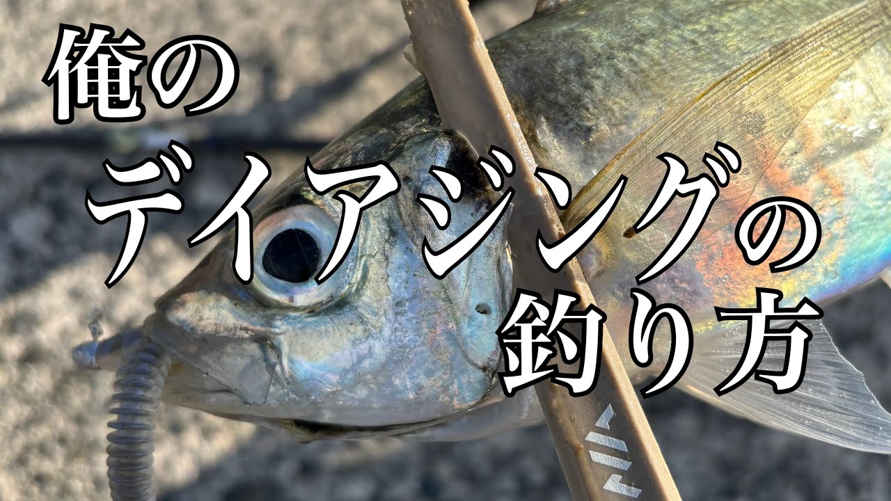 俺のデイアジングの釣り方