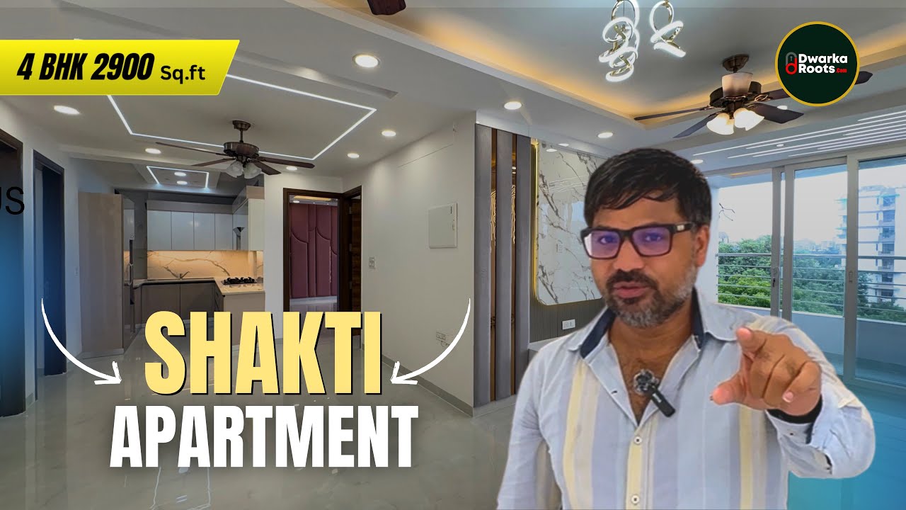 Shakti Apartments – 4 BHK Luxurious Flats in Dwarka Gated Society Flats For Sale Dwarka Sector-5