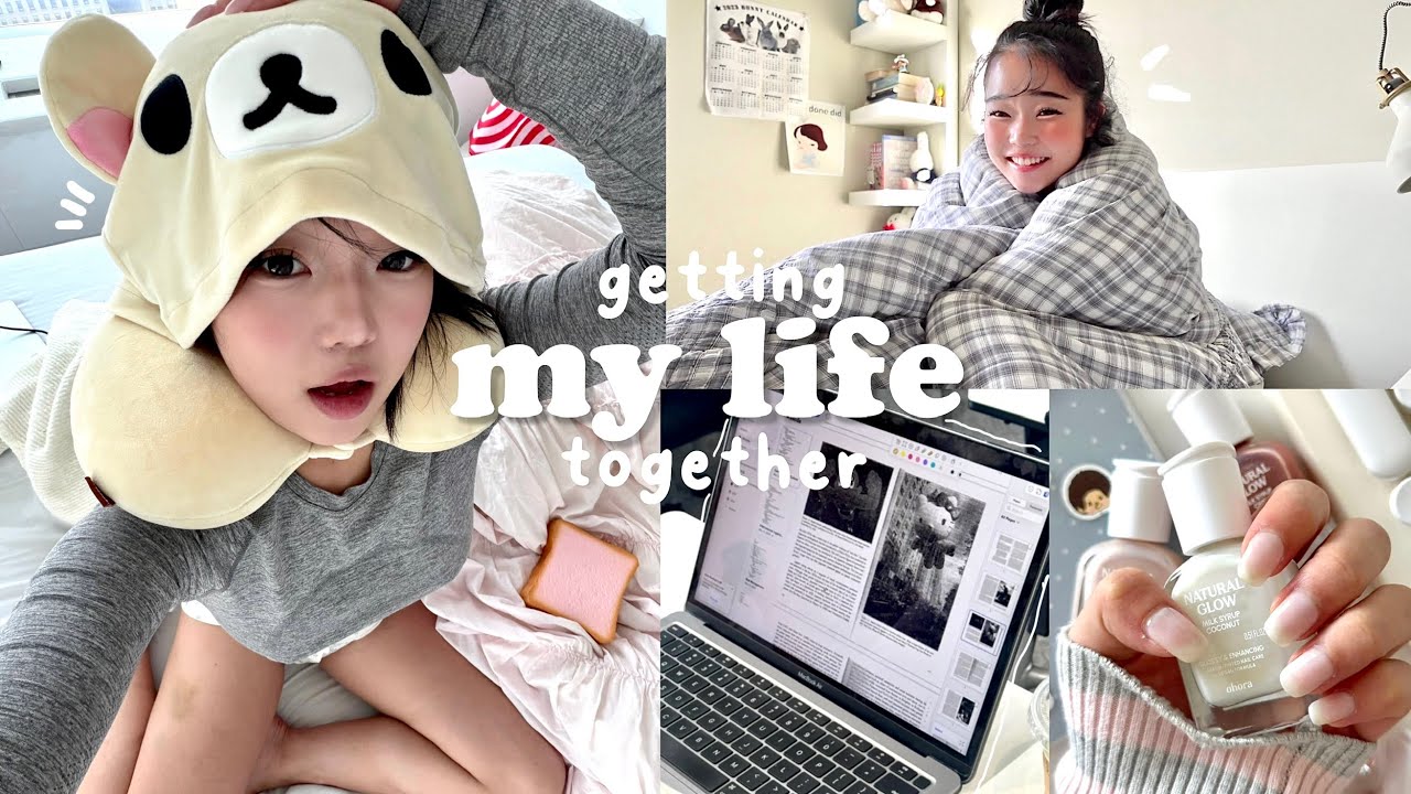 Trying to GET MY LIFE TOGETHER🍋: Productivity 101,  New camera unboxing, events, etc.