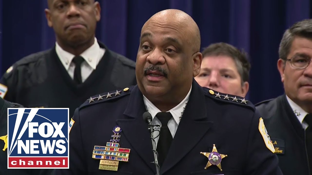Chicago Police Superintendent Eddie Johnson hits back at Trump