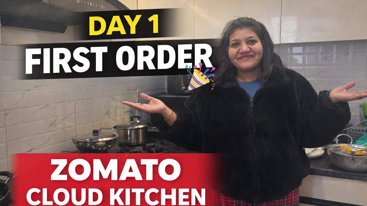 First Order in my Zomato Cloud Kitchen,Weekend Special
