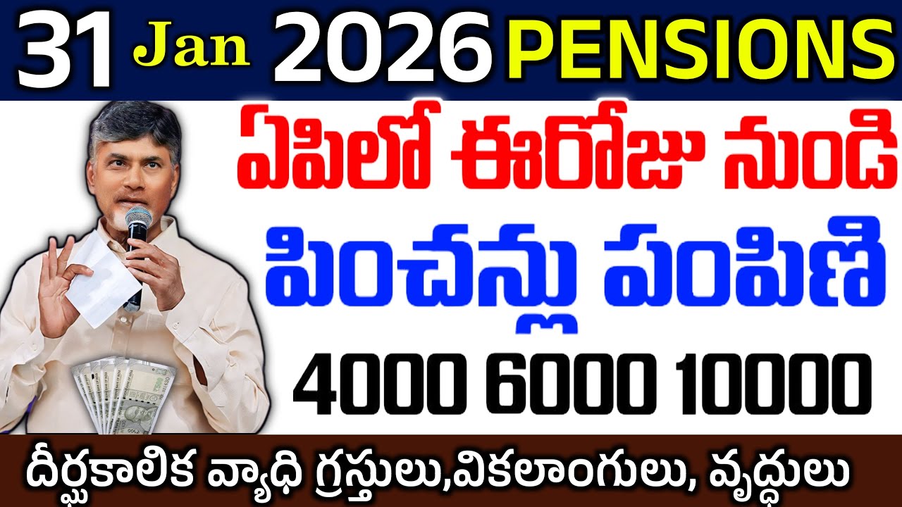 రాష్ట్రంలో నేటి నుండి ఫెబ్రవరి నెల పించన్లు పంపిణి|వీరికి మాత్రమే ఇస్తున్నారు|కొత్త పించన్లు అప్డేట్