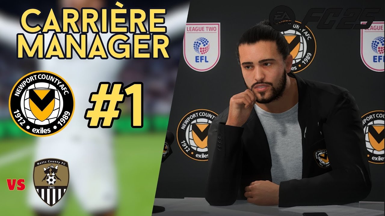 EA FC 25 | Carrière Manager #1 - Un Nouveau Challenge