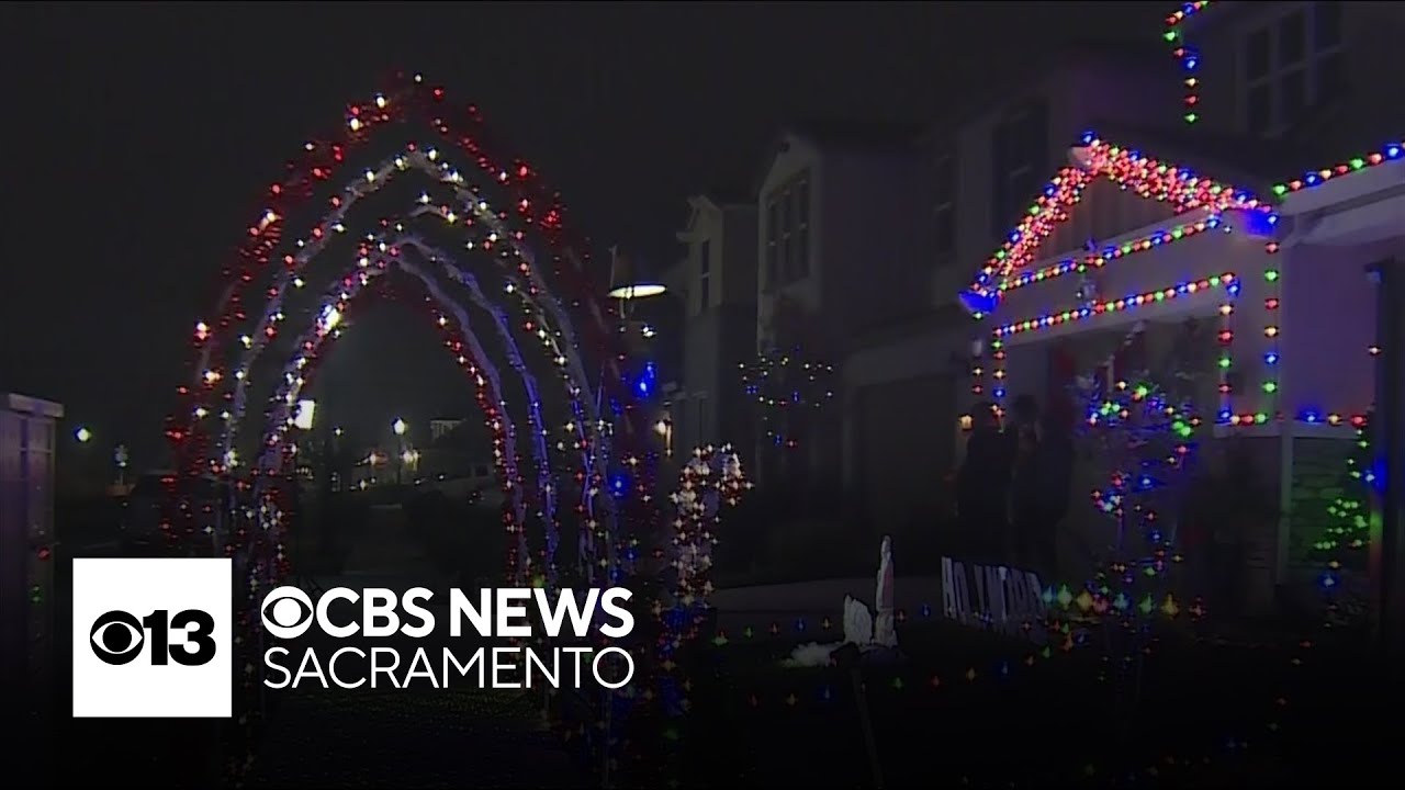 Natomas family frustrated after HOA asks them to take down Christmas lights display