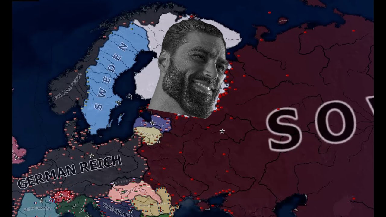 Hoi4 But Finland is BUFFED | Hearts of Iron IV Time lapse