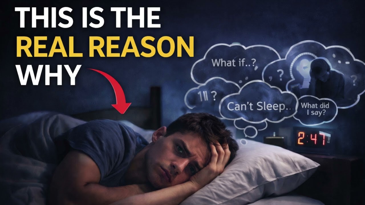 Why Overthinking Gets Worse at Night?