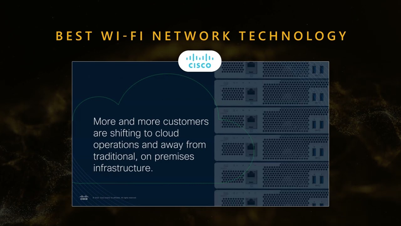 WBA Industry Awards 2025 Winner: Cisco (Best Wi-Fi Network Technology)