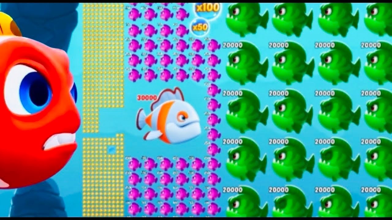 Fishdom Ads | Mini Aquarium | Hungry Fish New Update (213) Collection Tralier Video #chumchumtv
