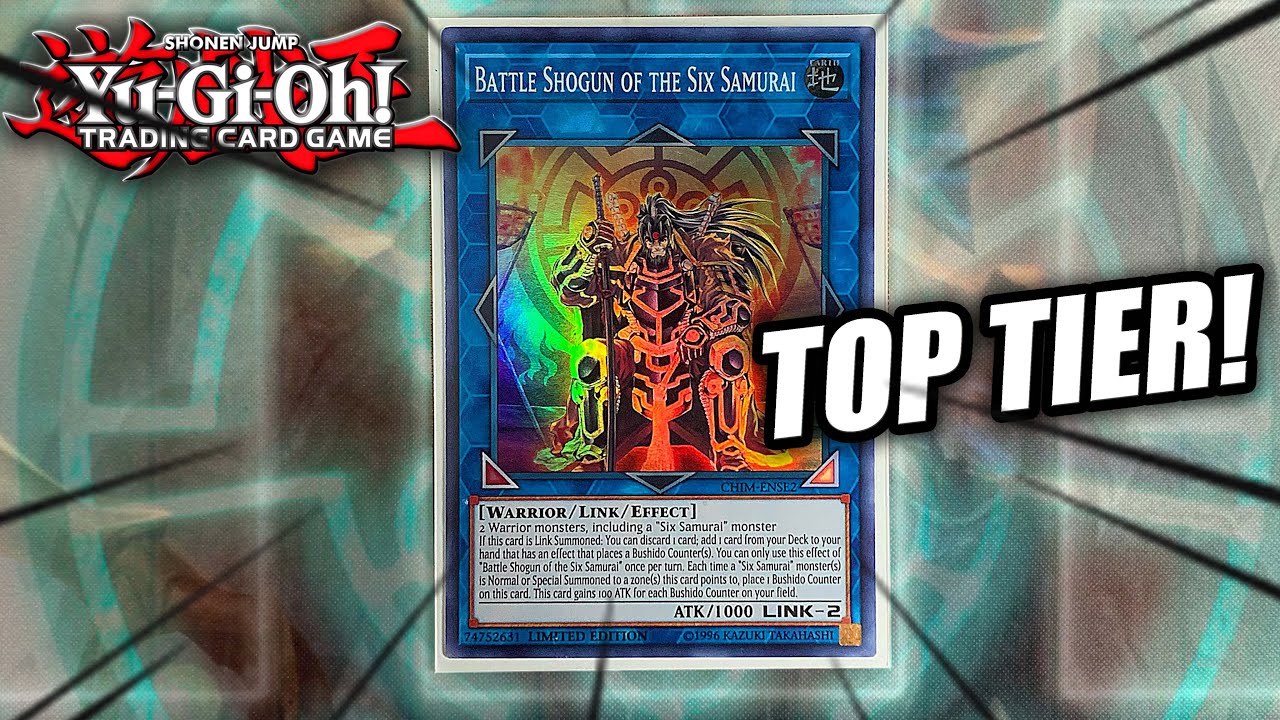 THE TOP TIER SIX SAMURAI DECK PROFILE! NEW DECEMBER 2019 FORMAT!