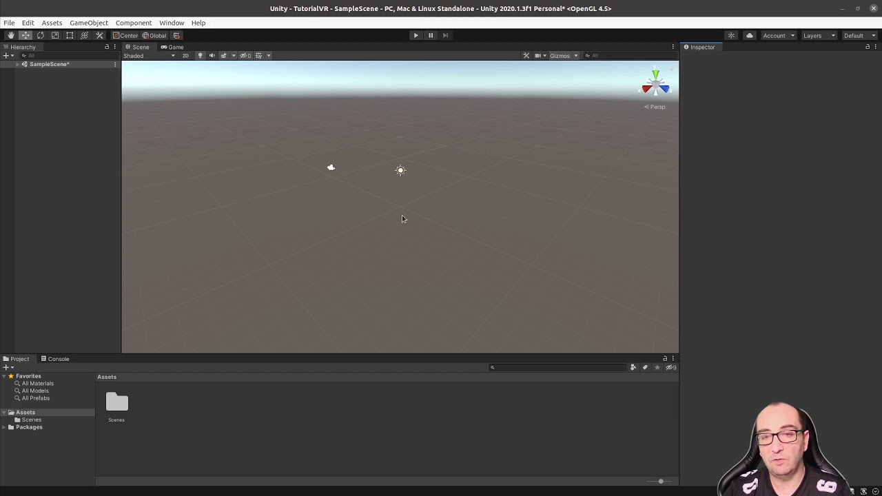 Unity 3D para VR (parte 1): - Instalación e interfaz del editor