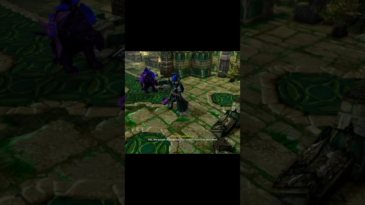 Shadows of the Tomb: Maiev and Illidan Face Off 
