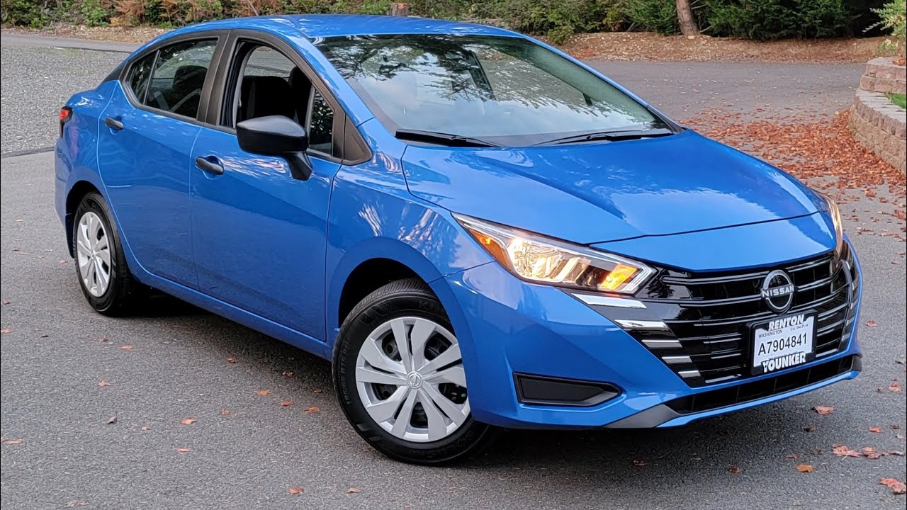 2024 Nissan Versa S manual drive around town