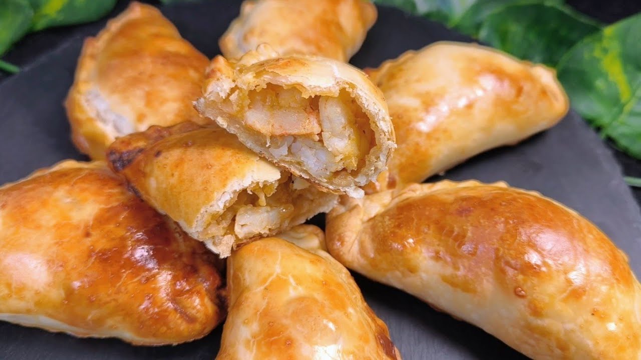 ✨ La comida, cena o aperitivo más original con mucho sabor 😋 empanadillas de gambas 