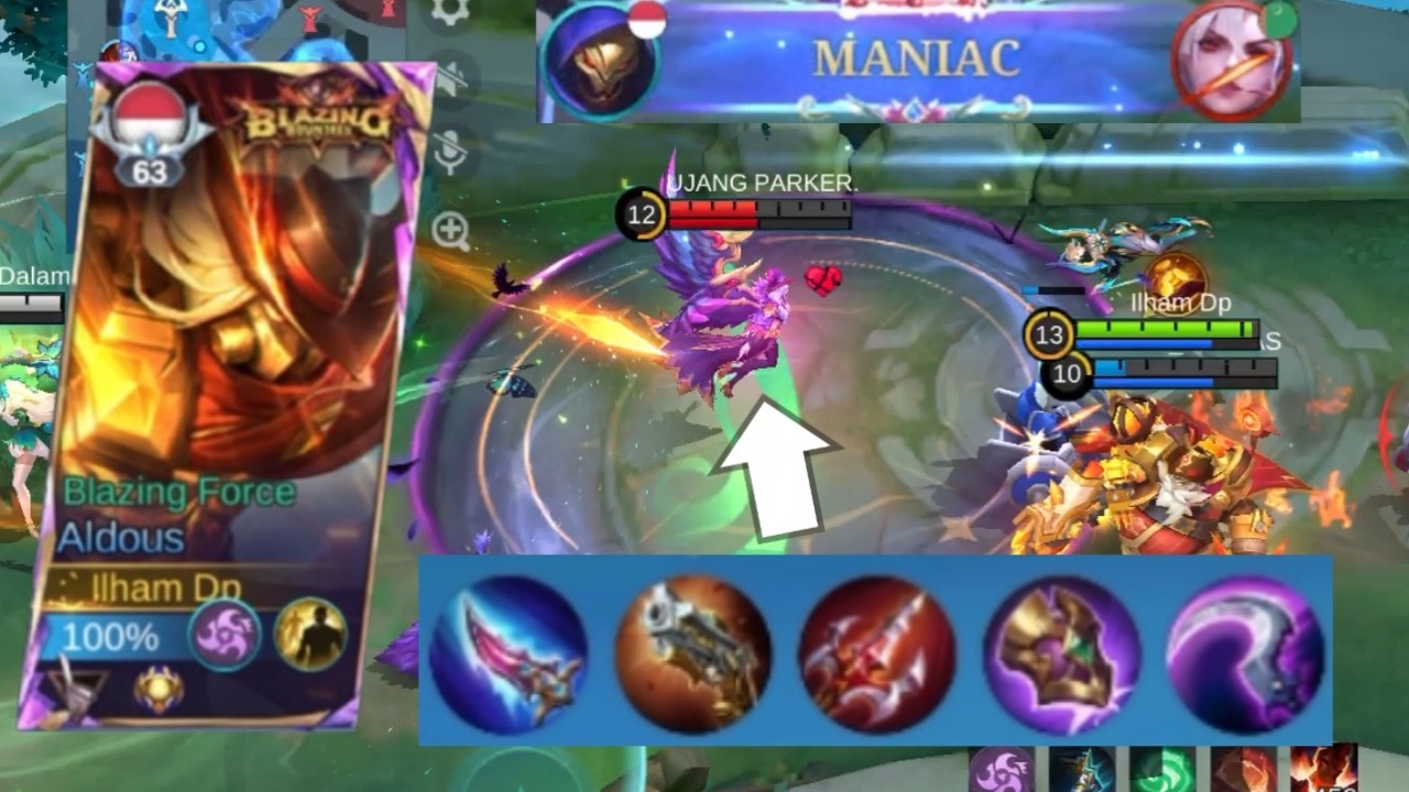 NEW BUILD ALDOUS UNTUK NGECOUNTER HERO CICI!!