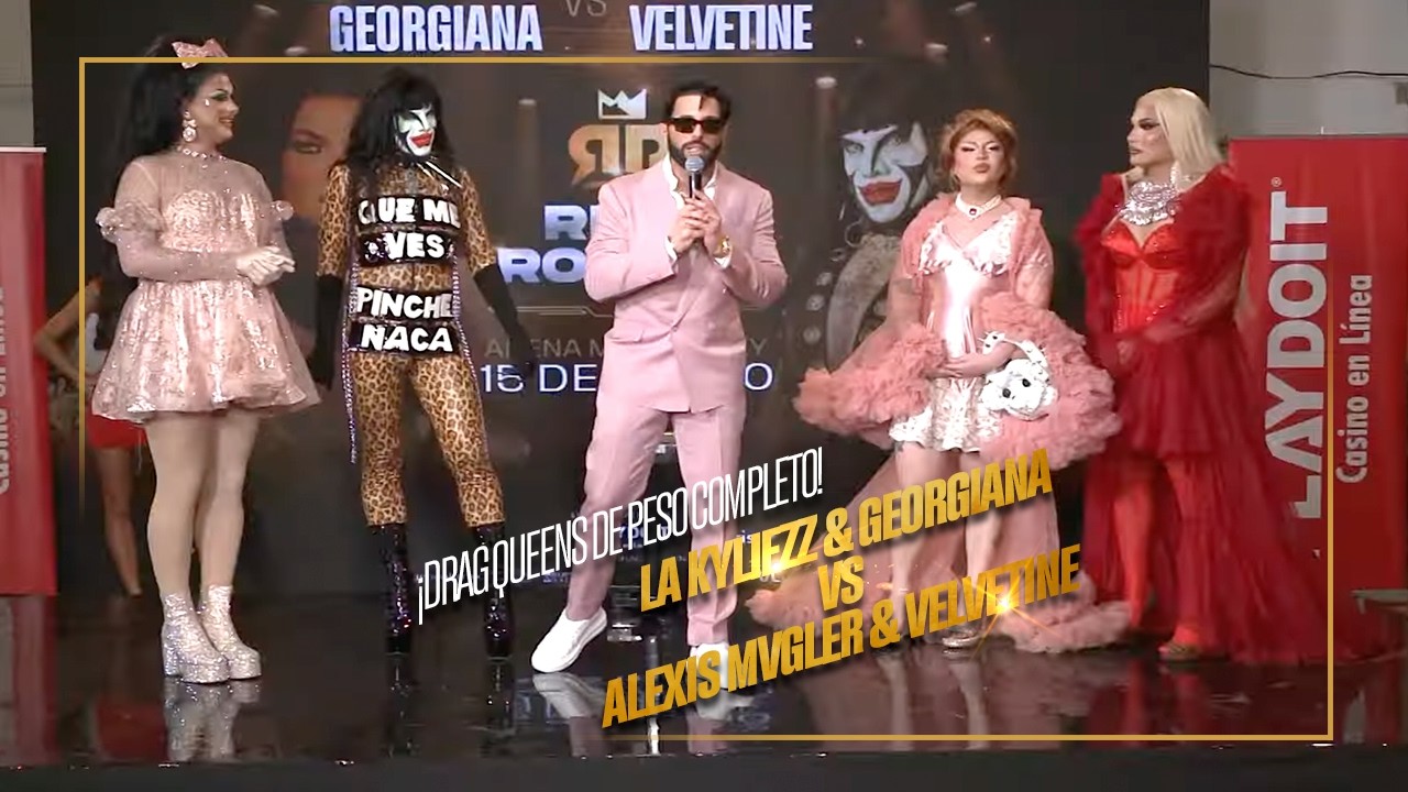 La Kyliezz & Georgiana vs Alexis Mvgler & Velvetine | PESAJE #RINGROYALE