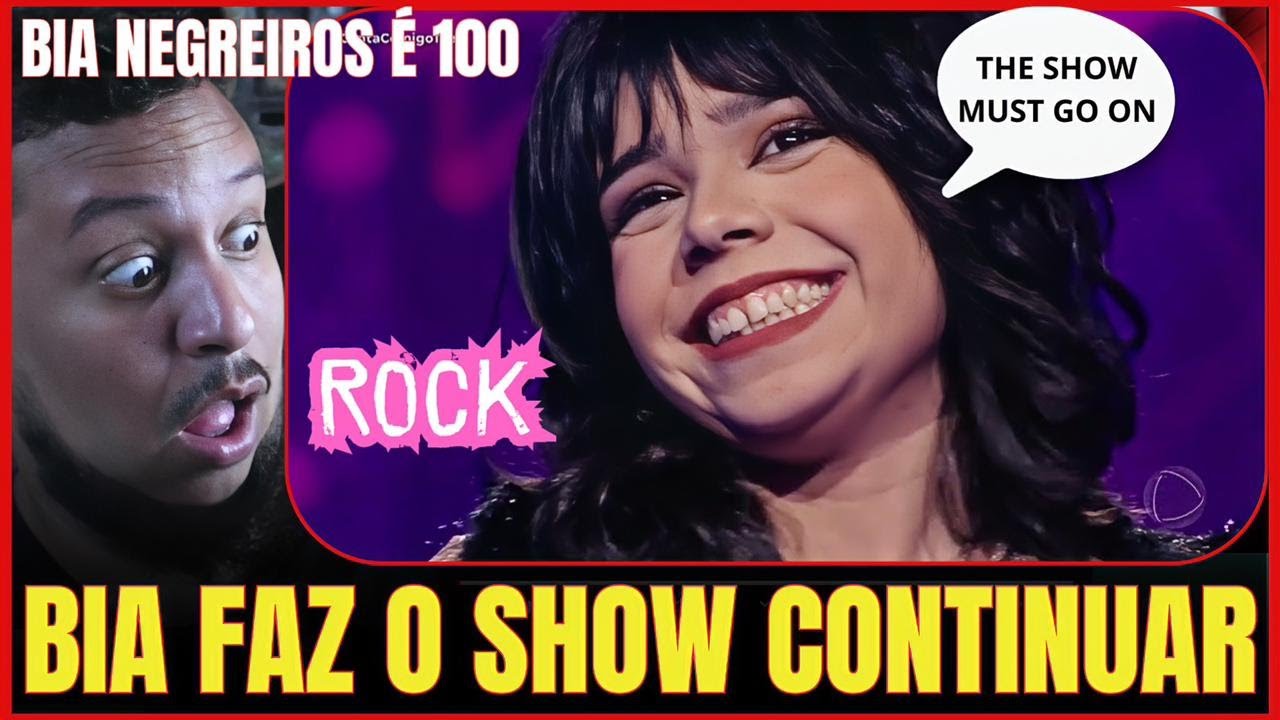 BIA NEGREIROS, EX SHADOW BRASIL deixa 100 jurados de queixo caído com rock do Queen no CANTA COMIGO