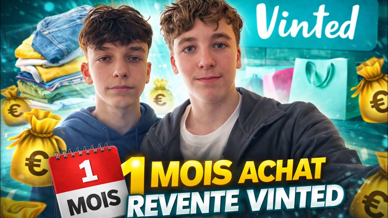 On Teste 1 mois l’Achat revente Vinted voir si ça rapporte Vraiment (c’est une dinguerie 😱)