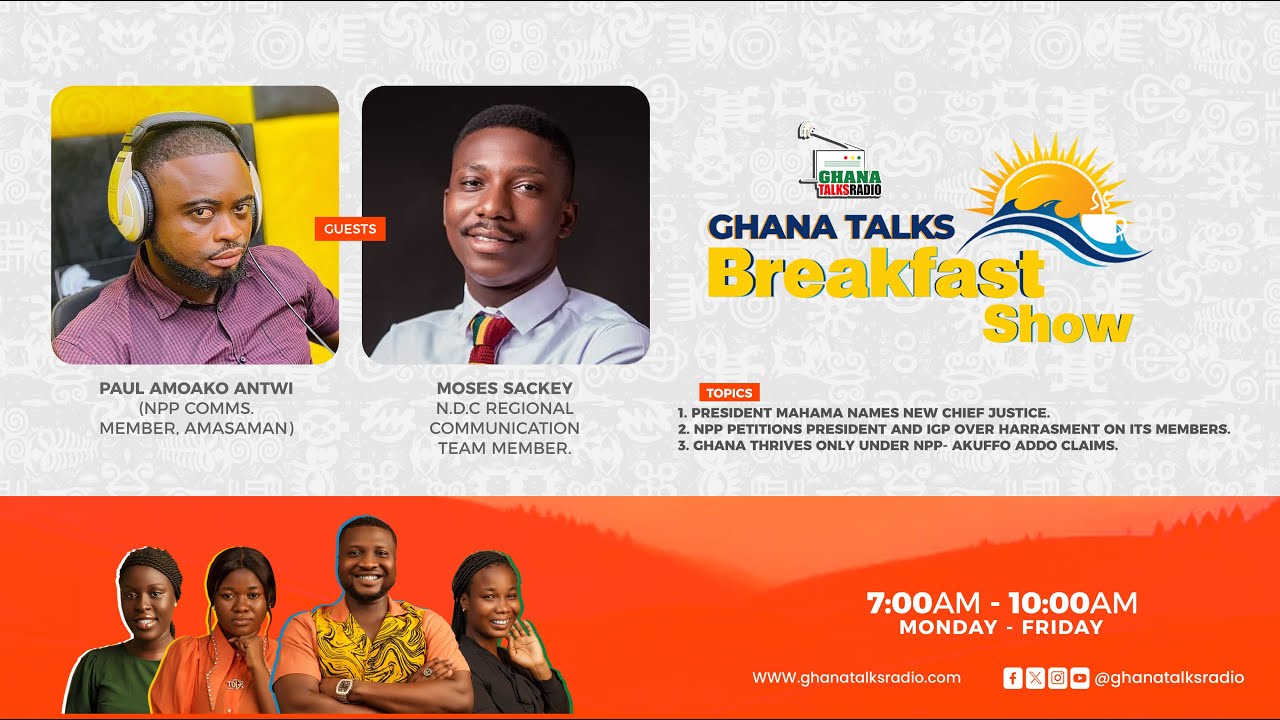 GhanaTalks Breakfast Show | 24th SEPTEMBER 2025 | #GhanaTalksBFS